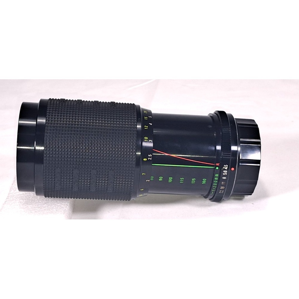 Rokinon 80-200mm f4.5 Auto Zoom Super Coated Macro Lens Pentax K Mount Japan